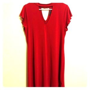 Short red dress! 💃